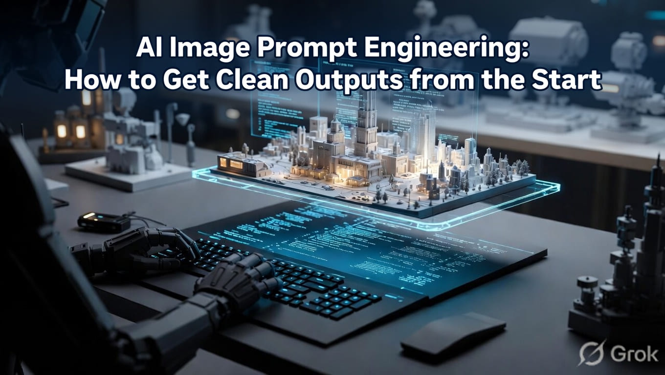 AI Image Prompt Engineering How to Get Clean Outputs from the Start